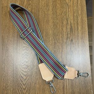 Consuela Grey Webbing strap